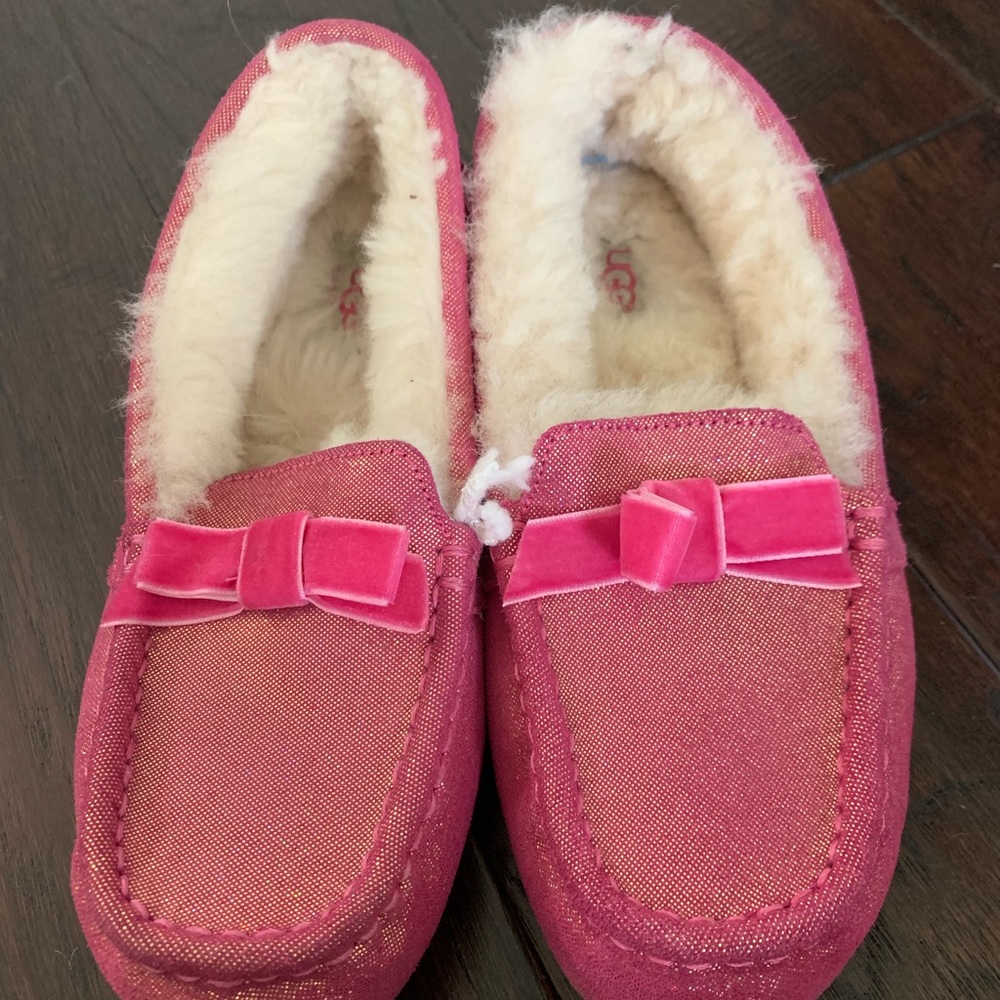 UGG Slippers Pink Glitter